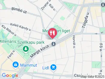 Shalimar Indiai Étterem Budapest a térképen