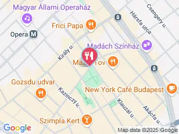 SHOT Cafe & Bar 2.0 Budapest a térképen