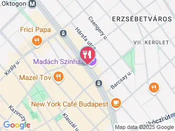 Shot Cafe & Bar Budapest a térképen