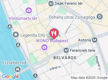 Si Restaurant Budapest a térképen