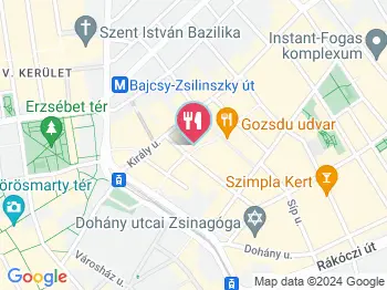 Sierra Coffee Budapest a térképen