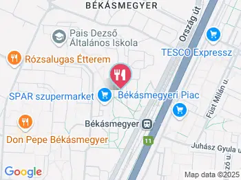 Sík Cukrászda Budapest a térképen