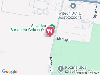 Silverkart Étterem Budapest a térképen
