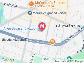 Simon's Burger - Allee Budapest a térképen