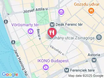 SIMON'S BURGER FLAGSHIP Budapest a térképen