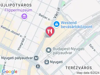 Simon's Burger - Westend Budapest a térképen