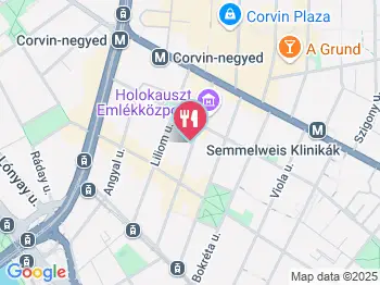 Sirsz Bár Budapest a térképen