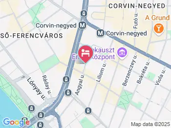 Sissi Hotel Budapest a térképen