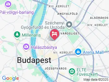 Six Inn Hotel Budapest a térképen