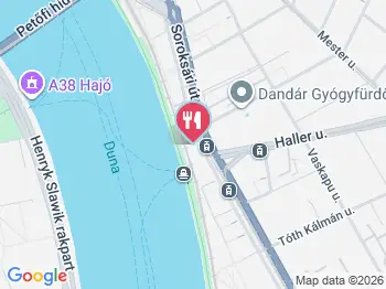 Sky Bar & Infinity Pool Budapest a térképen