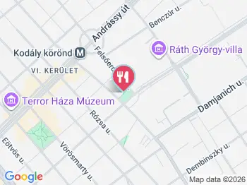 Smart Hotel Budapest bárja Budapest a térképen