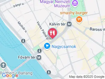 Smart Kitchen - Vámház körút Budapest a térképen