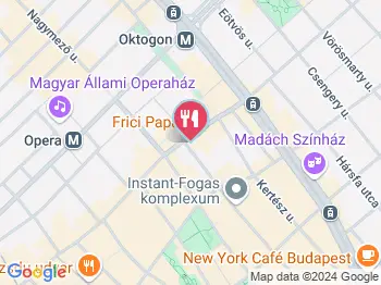 Smokey Monkies BBQ Király utca Budapest a térképen