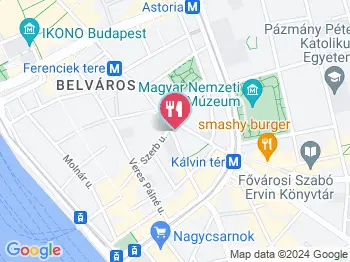 Solid Sky Bar Budapest Budapest a térképen