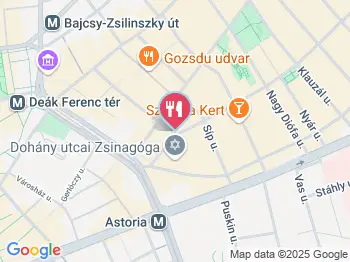 Solinfo Café Budapest a térképen