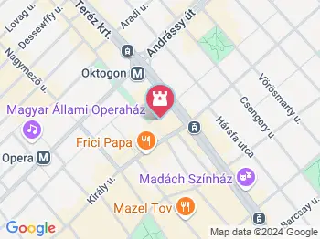 Solti György szobra Budapest a térképen