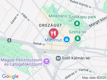 Somerset Teahouse - Fény utcai Piac Budapest a térképen