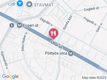 Somfa Cukrászda - Pest Budapest a térképen