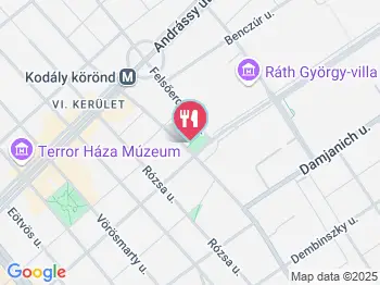 Sommer Cukrászda - Lövölde tér Budapest a térképen