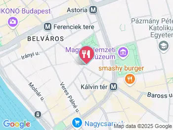 SonkaArcok Bárkonyha Budapest a térképen