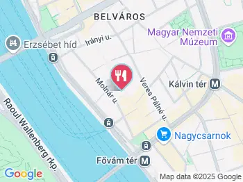 Sörbárka Pub & Restaurant Budapest a térképen