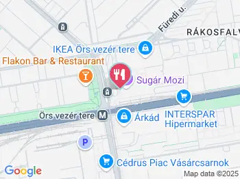 Sörpatika - Örs Vezér tere Budapest a térképen