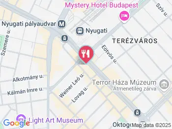 Souper Pasta Budapest a térképen