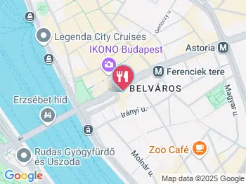 Spago by Wolfgang Puck Budapest a térképen