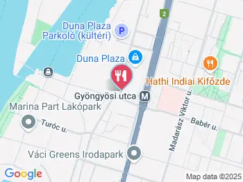 Span Pasta e Pizza - Duna Plaza Budapest a térképen