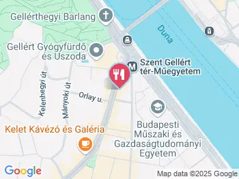 Spatula Cafe Budapest a térképen