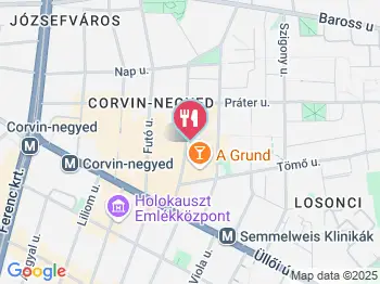 Spicy Fish Budapest - Corvin Budapest a térképen