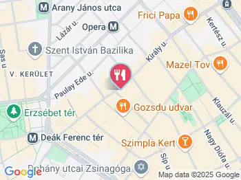 Spicy Fish Budapest - Király utca Budapest a térképen