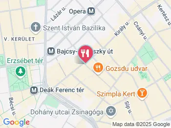 Spíler Original - Gozsdu Udvar Budapest a térképen