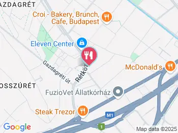 Spiller Cukrászda - Gazdagrét Budapest a térképen