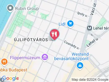Spirit Cafe Újlipót Budapest a térképen