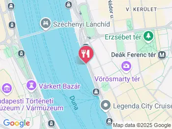 Spoon The Boat Budapest a térképen