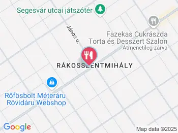 Sport Étterem Budapest a térképen