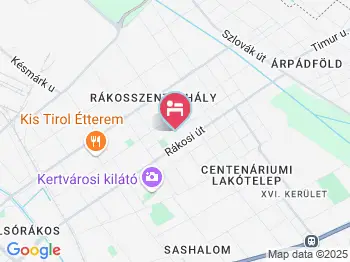 St. Michael Apartman Budapest a térképen