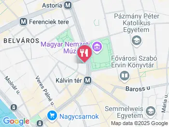 Star Kebab Török Étterem - Múzeum körút Budapest a térképen