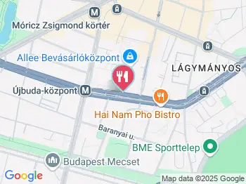 Starbucks - Allee Budapest a térképen