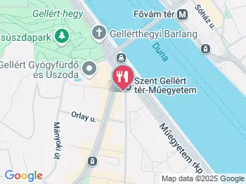 Starbucks - Gellért Budapest a térképen