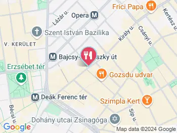 Starbucks - Gozsdu Budapest a térképen