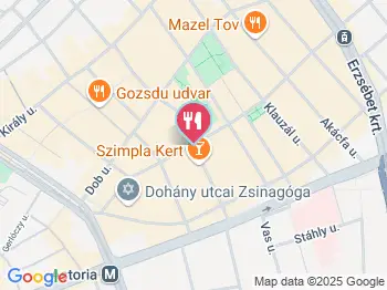 Start Craft Beer Bar Budapest a térképen