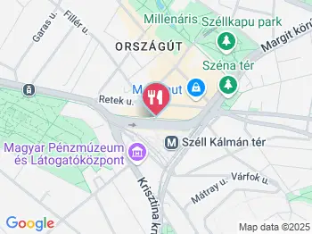 Stifler Buda Budapest a térképen