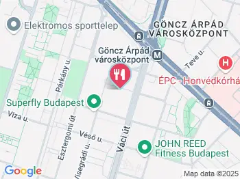 Stix Japanese Restaurant Budapest a térképen