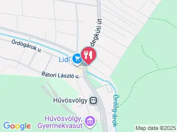 Strand Lángos & Bistro Budapest a térképen