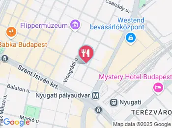 Stranger Café Budapest a térképen