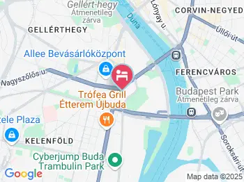 Summer City Hostel Schönherz Budapest a térképen