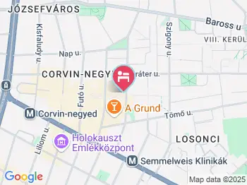 Sun resort Apartman Budapest a térképen