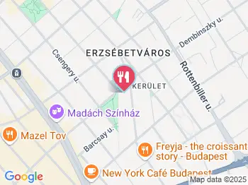 Sunshine Bar & Lounge & Restaurant Budapest a térképen